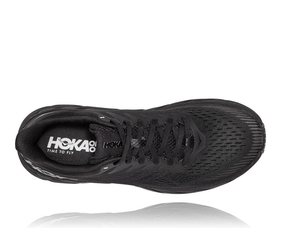 Tenis Hoka One One Hombre Negros - Clifton 7 - QHJB76281